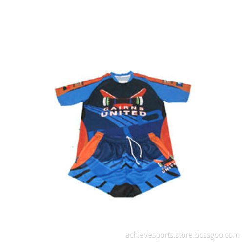 Professional rugby uniform with sublimation printing